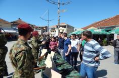 Displays of Arms and Military Equipment Presented in the Eve of the Day of the Serbian Armed Forces