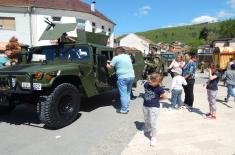 Displays of Arms and Military Equipment Presented in the Eve of the Day of the Serbian Armed Forces