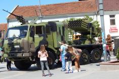 Displays of Arms and Military Equipment Presented in the Eve of the Day of the Serbian Armed Forces