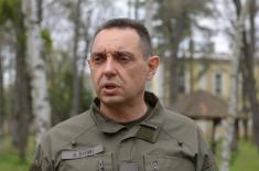 Minister Vulin at the Military Hospital in Novi Sad: I am proud of the retired doctors who have responded to the call of their armed forces