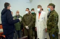   Minister Vulin in Niš: Serbian Armed Forces have done everything necessary to adapt Čair Hall to the purpose of treatment