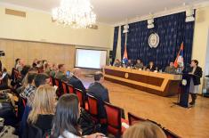 Expert meeting of psychologists from the Ministry of Defense and the Serbian Armed Forces