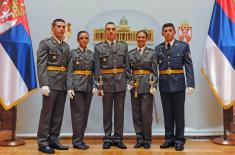 Commissioning Ceremony for the youngest officers of the Serbian Armed Forces 