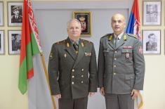 Belarus Delegation Visiting Military Academy