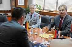 Minister of Defence meets German Ambassador