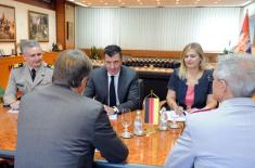 Minister of Defence meets German Ambassador