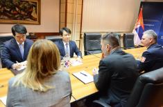 Sastanak ministra odbrane sa ambasadorom Koreje
