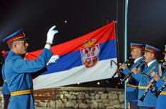 Honorary artillery fire on the occasion of Belgrade Liberation Day