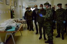 Minister Vulin: Karaburma Military Medical Centre is ready to admit patients