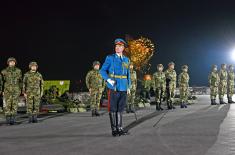 Honorary artillery fire on the occasion of Belgrade Liberation Day