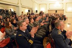 Ceremony marking the Day of Media Centre Odbrana 