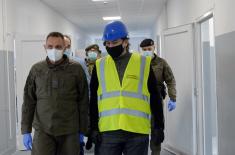 Minister Vulin: The construction of a new hospital in Karaburma will be completed in six days