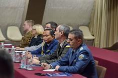 Briefing for Foreign Military Representatives