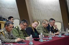 Briefing for Foreign Military Representatives