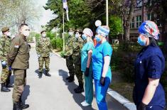 Minister Vulin: The front line with the members of the Serbian Armed Forces did not fall