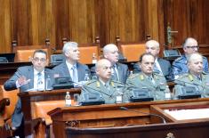 Discussion in principle on laws in the field of defence continues