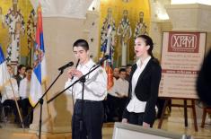 St. Sava’s days in Serbian military education 