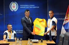 Defence Minister receives Serbian Paralympic athletes