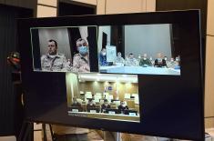 Video conference of the Serbian and Russian medical teams