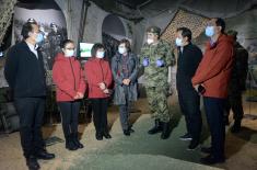 Chinese doctors visited the “Defence 78” exhibition