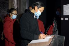 Лекари из Кине обишли изложбу “Одбрана 78” 