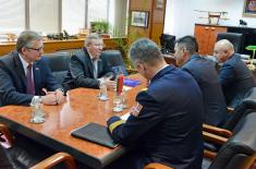The Meeting of the Minister of Defence with the Ambassador of Belarus