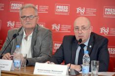 Државни секретар Живковић на прес конференцији ИЦОБ