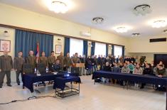 Selection of candidates for professional soldiers started 