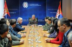 Meeting of the Delegation of the Republic of Serbia to CISM
