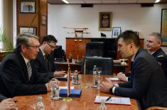 Meeting of the Minister of Defence with the Russian Ambassador