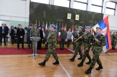 Испраћај контингента Војске Србије у мисију у Либану