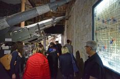 Representatives of Commissariat for Refugees and Migration at “Defense 78” exhibition