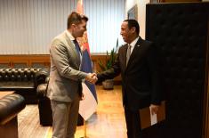 Састанак министра одбране са амбасадором УАЕ