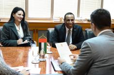 Састанак министра одбране са амбасадором УАЕ
