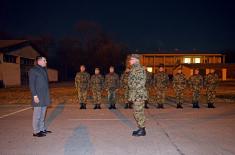 Visit to the AD alert missile battery