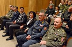 The Minister of Defence at the Premiere of the Film “Toplica Uprising”