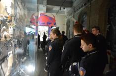 Students of Academy of Criminalistics and Police Studies visited the exhibition 