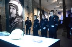 Students of Academy of Criminalistics and Police Studies visited the exhibition 