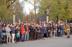 Почасна паљба поводом Дана примирја