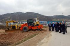 Defence Minister visits factories in Lučani and Čačak