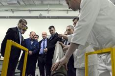 Defence Minister visits factories in Lučani and Čačak