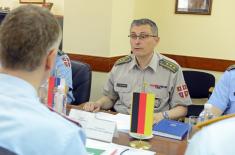 Visit from representatives of the German Federal Ministry of Defence