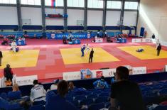 Gold medals for champion military athletes in Serbian Judo Cup