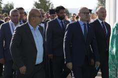 Minister Vučević attends consecration of Church of Venerable Simeon (Myrrh-Gusher) in Veternik