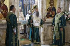 Minister Vučević attends consecration of Church of Venerable Simeon (Myrrh-Gusher) in Veternik