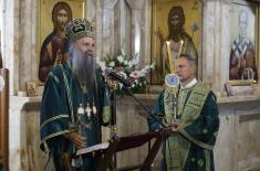 Minister Vučević attends consecration of Church of Venerable Simeon (Myrrh-Gusher) in Veternik