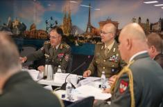 Lecture by the Chief of the General Staff General Milan Mojsilović on military cooperation with the EU