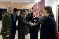 General Diković meets with the Chairman of the NATO Military Committee