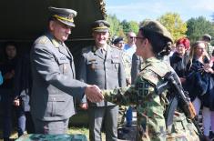 Minister Vulin: The military is our rampart against any evil, crime and storm