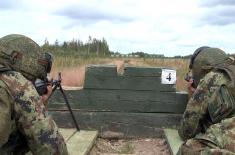 Припадници Копнене војске на вежби у Русији